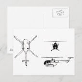 BO-105 ポストカード (正面/裏面)