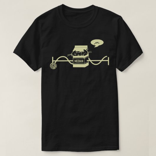 Bo and Whisker Plot Pullover  Tシャツ (デザイン正面)