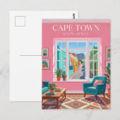 Bo-Kaap Interior South Africa ポストカード (正面/裏面)