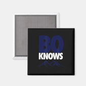 Bo Know Denver Tee - Bo Know Merch マグネット (正面/裏面)