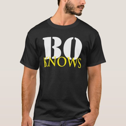 BO KNOW Tシャツ (正面)