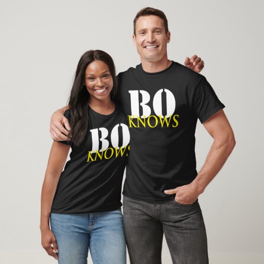 BO KNOW Tシャツ (ユニセックス)