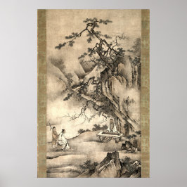 Bo Ya Plays the Qin as Zhong Ziqi Listens ポスター