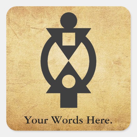 BOA ME NA ME MMO |協力 スクエアシール (正面)