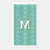 Boa Ripple in Green + Aqua Personalized (正面)