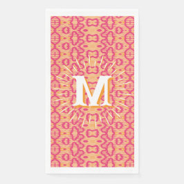 Boa Ripple in Pink + Orange Personalized