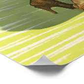 BOAC英国海外航空 ポスター (角)