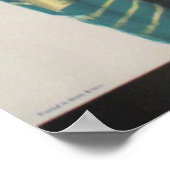 BOAC英国海外航空 ポスター (角)