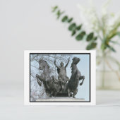 Boadiceaの1850年代(青銅) (33580をまた見て下さい) ポストカード (スタンド正面)