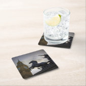 Boadicea銅像 – Big Ben - London Coaster スクエアペーパーコースター (インサイチュ)