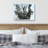 Boadicea, 1850s （ブロンズ）（33580参照） キャンバスプリント (インサイチュ (寝室))