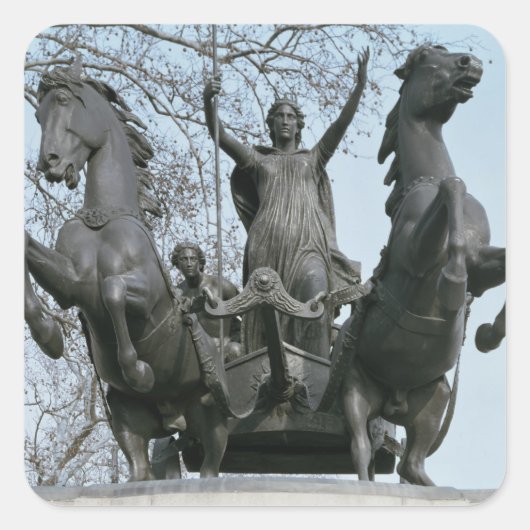 Boadicea, 1850s （ブロンズ）（33580参照） スクエアシール (正面)
