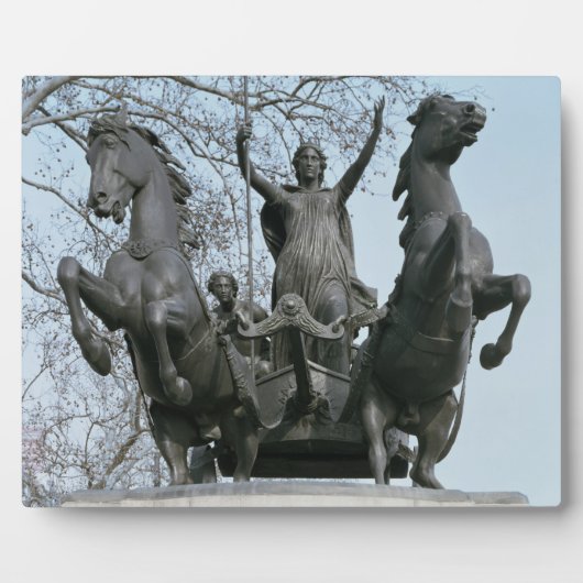 Boadicea, 1850s (ブロンズ)(33580参照) フォトプラーク (正面)
