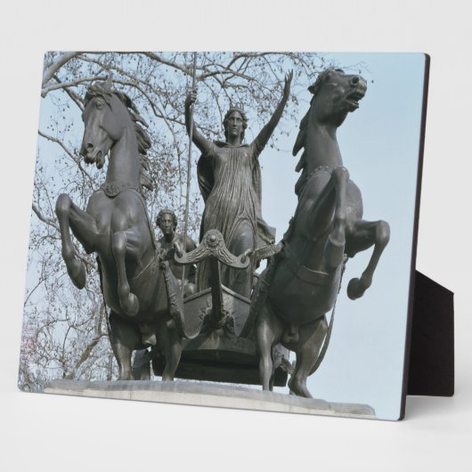 Boadicea, 1850s （ブロンズ）（33580参照） フォトプラーク (側面)