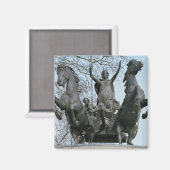 Boadicea, 1850s （ブロンズ）（33580参照） マグネット (正面/裏面)
