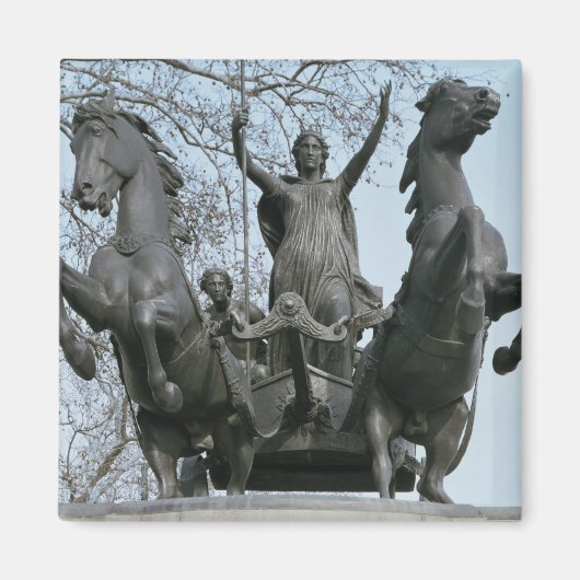 Boadicea, 1850s （ブロンズ）（33580参照） マグネット (正面)