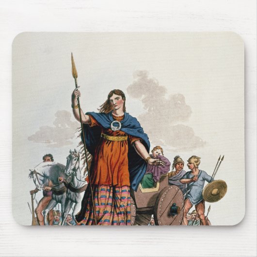 Boadicea、Iceniの女王 マウスパッド (正面)