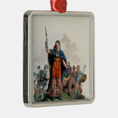 Boadicea、Iceniの女王 メタルオーナメント (右)