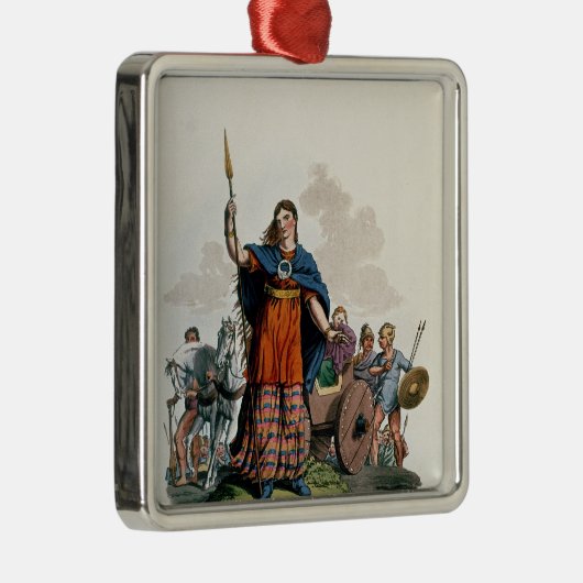 Boadicea、Iceniの女王 メタルオーナメント (右)