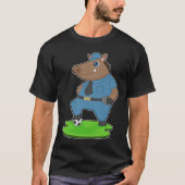 Boar Cop Soccer Police Tシャツ (正面)