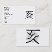 Boar - The Pig Profile Card 名刺 (正面/裏面)