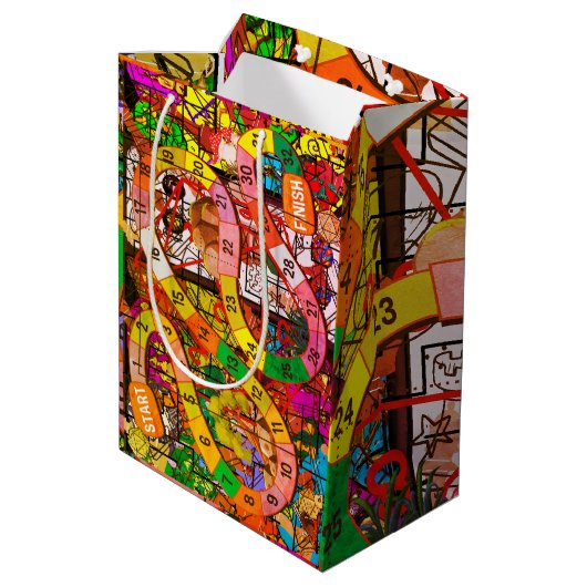 Board Game ミディアムペーパーバッグ (裏面アングル)