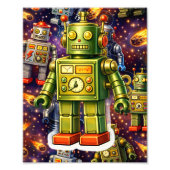 Board game cosmic adventure poster フォトプリント            (正面)