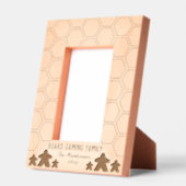 Board Game Family Photo  レーザー彫刻フレーム (左)