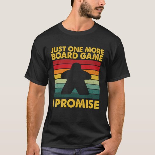 Board Game For Men Women Board Gamer Meeple Tシャツ (正面)