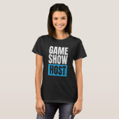 Board Game Trivia Game Night Game Show Host 1 Tシャツ (正面フル)