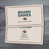 Board Games Store 名刺