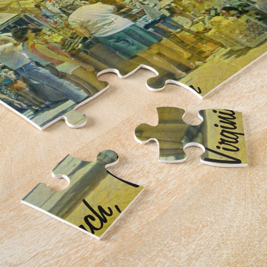 Board Walk, Colonial Beach, Virginia ジグソーパズル (側面)