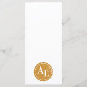 Boarding Pass Cosmic Wedding Destination メニュー (裏面)