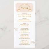 Boarding Pass Cosmic Wedding Destination メニュー (正面)