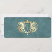 Boarding Pass Cruise Wedding Invitation 招待状 (裏面)