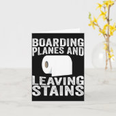 Boarding Planes And Leaving Stains カード (黄色い花)