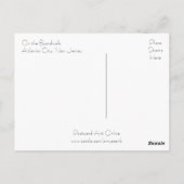 Boardwalkのプッシュカート ポストカード (裏面)