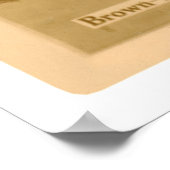 Boardwalk Brown Athletics Baseball 1914 ポスター (角)