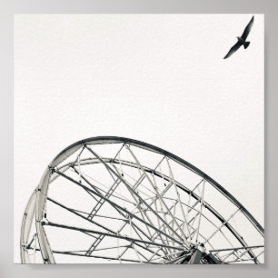 boardwalk ferris wheel oob ポスター