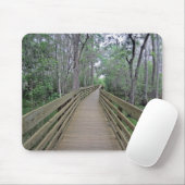 Boardwalk Through the Woodsの写真 マウスパッド (マウス)