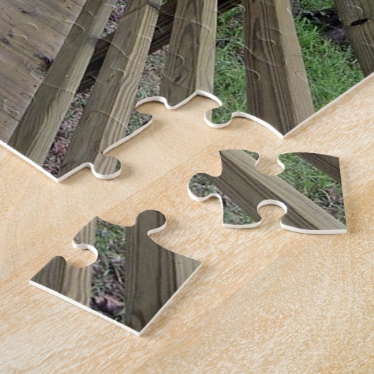 Boardwalk Through the Woods created as ジグソーパズル (側面)