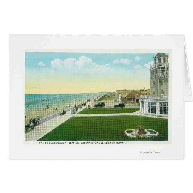 BoardwalkSeaideの航空写真、または (正面横)