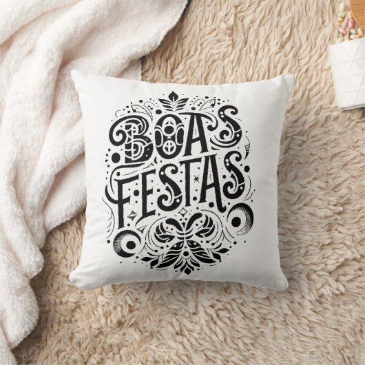 Boas Festas クッション (ブランケット)