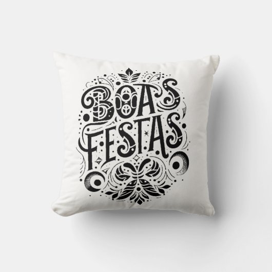 Boas Festas クッション (正面)