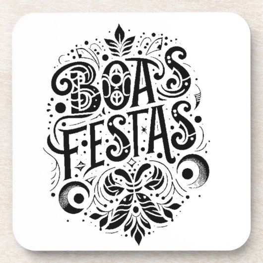 Boas Festas コースター (正面)