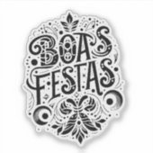 Boas Festas シール (正面)