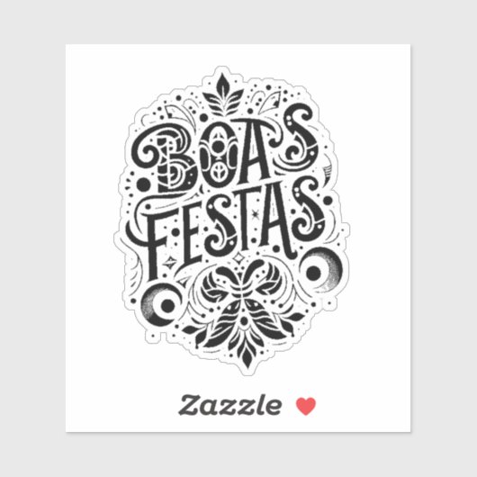 Boas Festas シール (シート)
