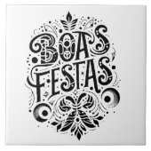 Boas Festas タイル (正面)