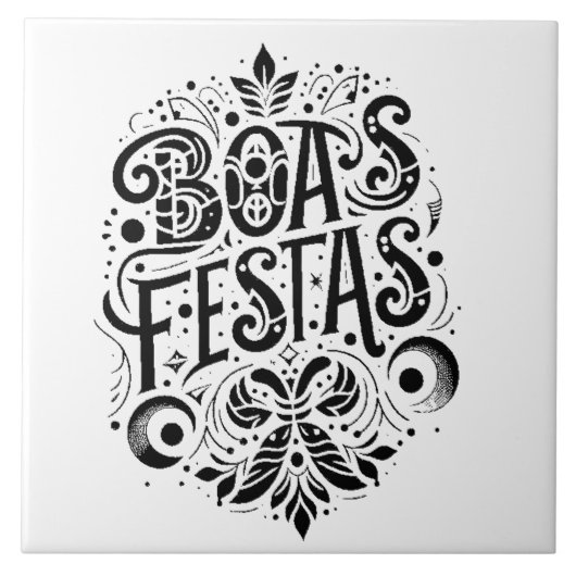 Boas Festas タイル (正面)