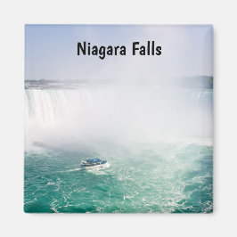 Boat and Horseshoe Falls from Niagara Falls マグネット